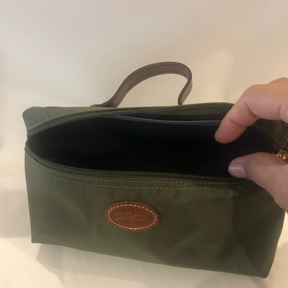 Longchamp Le Pliage Pouchette Khaki - Picture 3 of 4